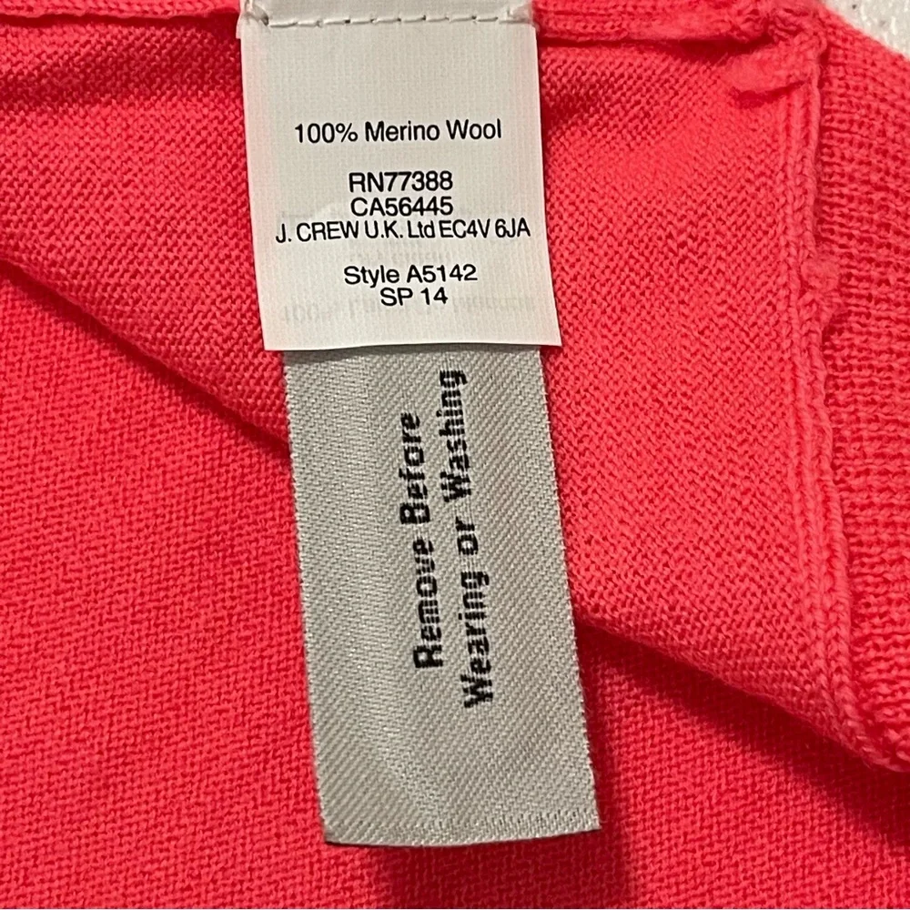 J. Crew Wool Zipper Shoulder Sweater NWT Small